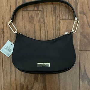Kate Spade Black and Gold Shoulder Bag